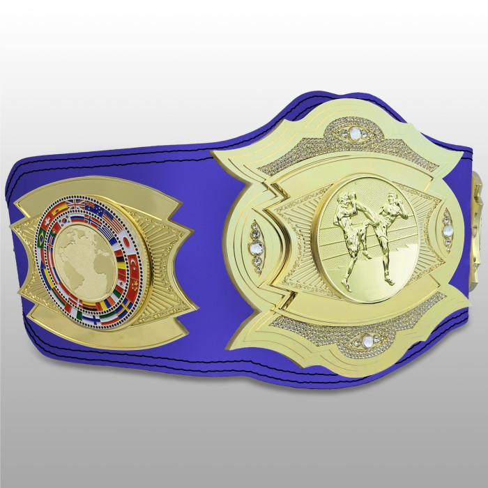 *NEW* PROGEMELITE THAI BOXING CHAMPIONSHIP BELT - PROGEMELITE/G/TBOG